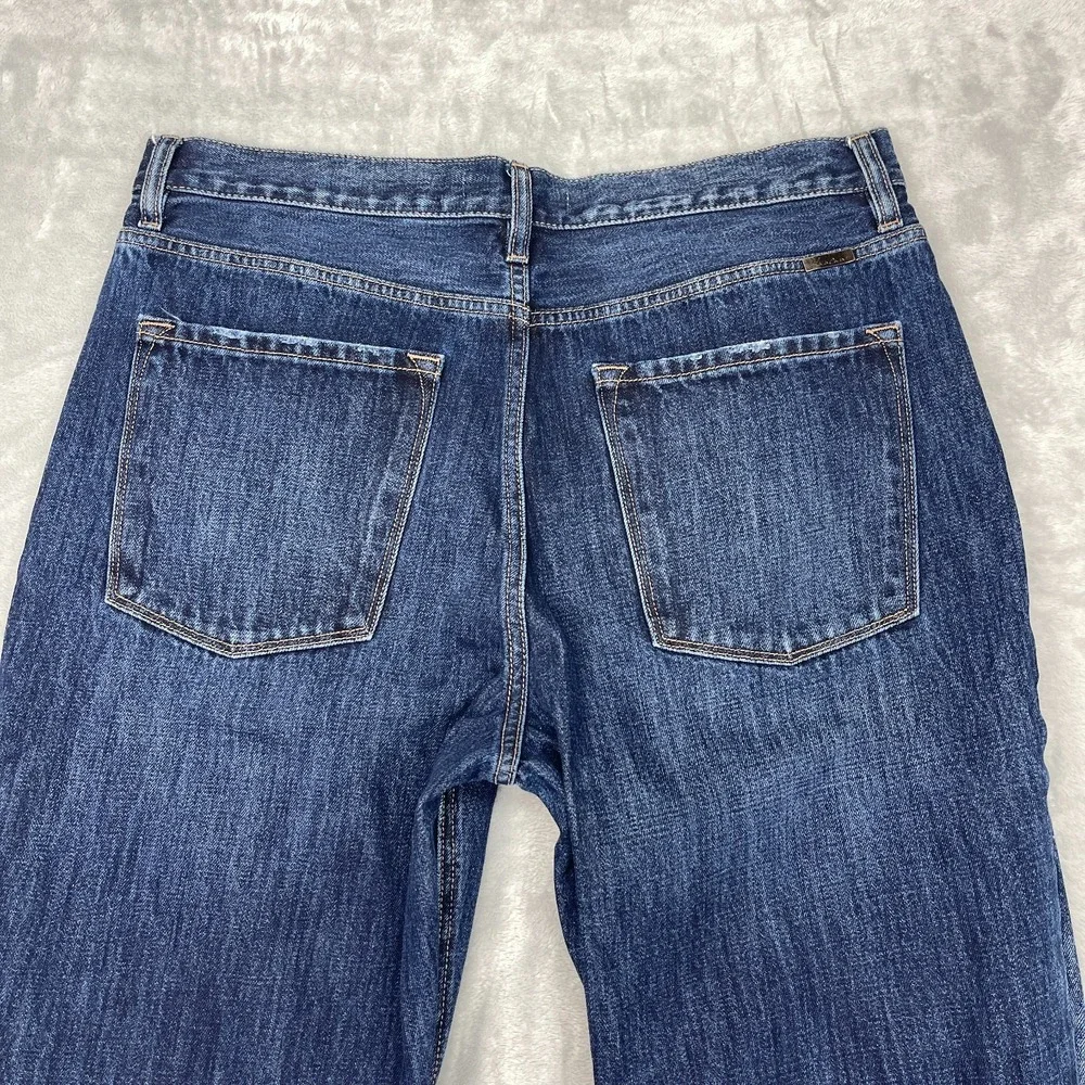KanCan Jeans Womens 13/30‎ Blue Denim Distressed Casual High Rise Straight Leg